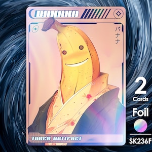 2x jetons feuille banane pour mtg - Street Clans by Alfie - SK236F