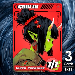 3x Goblin-token voor MTG - Street Clans van Alfie SK81