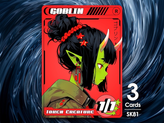 3x Goblin Token for MTG - Street Clans by Alfie SK81 - Etsy