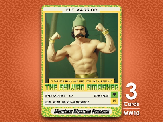 3x Elf Warrior Token 1/1 for MTG - Multiverse Wrestling Federation - MW10 -  Etsy New Zealand
