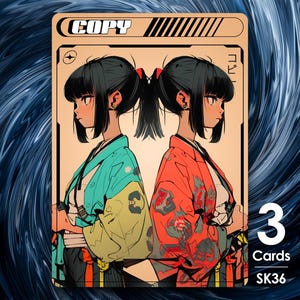 3x Token de Cópia para MTG - Clãs de Rua por Alfie SK36