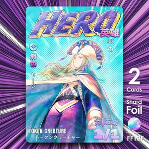 hero token mtg final fantasy Hero Token | Final Fantasy Foil