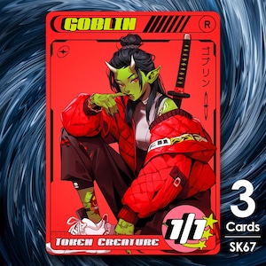 3x Goblin-token voor MTG - Street Clans van Alfie SK67