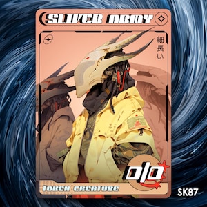 Sliver Army-token voor MTG - Street Clans van Alfie SK87