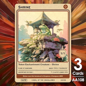 3x Shrine MTG Token - Alfie's Adventure von Alfie AA108