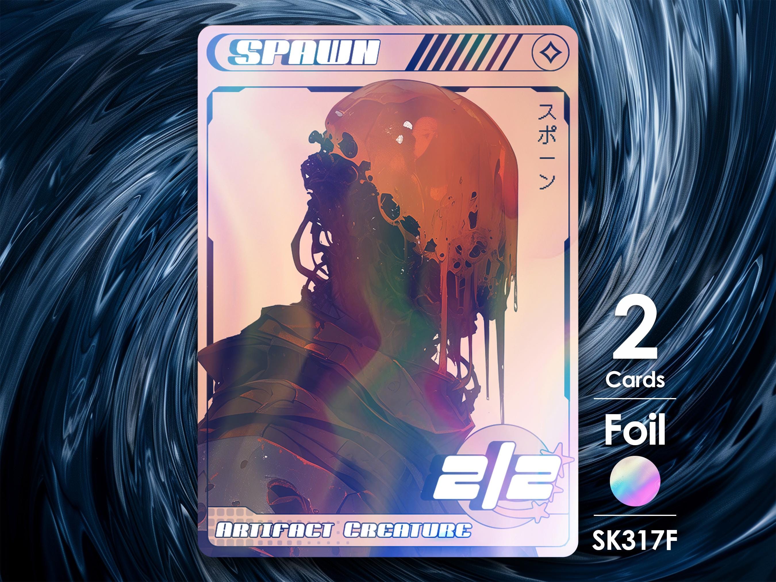 2x Spawn 2/2 Foil Tokens for MTG - Street Clans by Alfie SK317F - Etsy