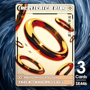 3x segnalini replicati per MTG - Street Clans di Alfie SK446