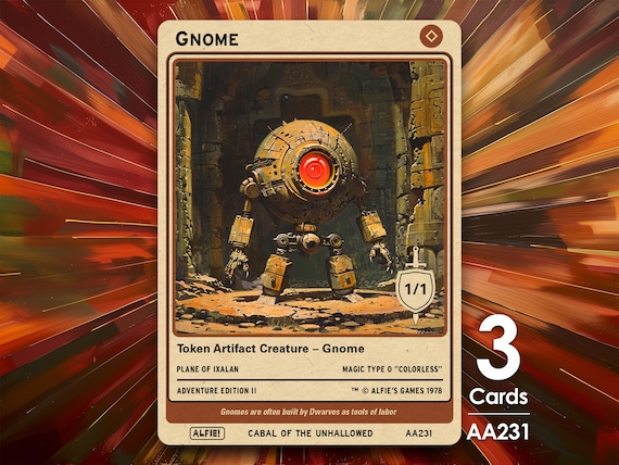 gnome cards mtg Metrognome [Urza's Saga] main image 1