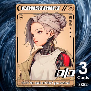 3x Construct-token voor MTG - Street Clans van Alfie SK82