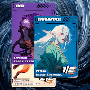 3x jetons Genku pour MTG - Clans des rues de Kamigawa - SK311, 312, 316