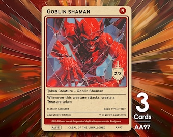 ゴブリン シャーマン トークン - カスタム変更 MTG マジック ザ
