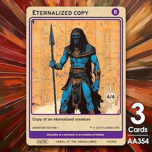 3x token Copia Eterna per MTG - L'avventura di Alfie di Alfie AA354