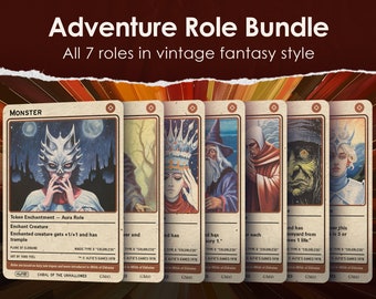 All 7 Roles Tokens Bundle for Magic - Alfie's Adventure
