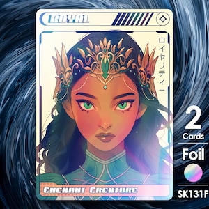 2x Royal Role foil-tokens voor MTG - Street Clans by Alfie SK131F