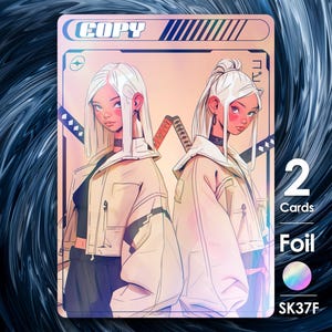 2x Tokens Foil de Cópia para MTG - Clãs de Rua por Alfie SK37F