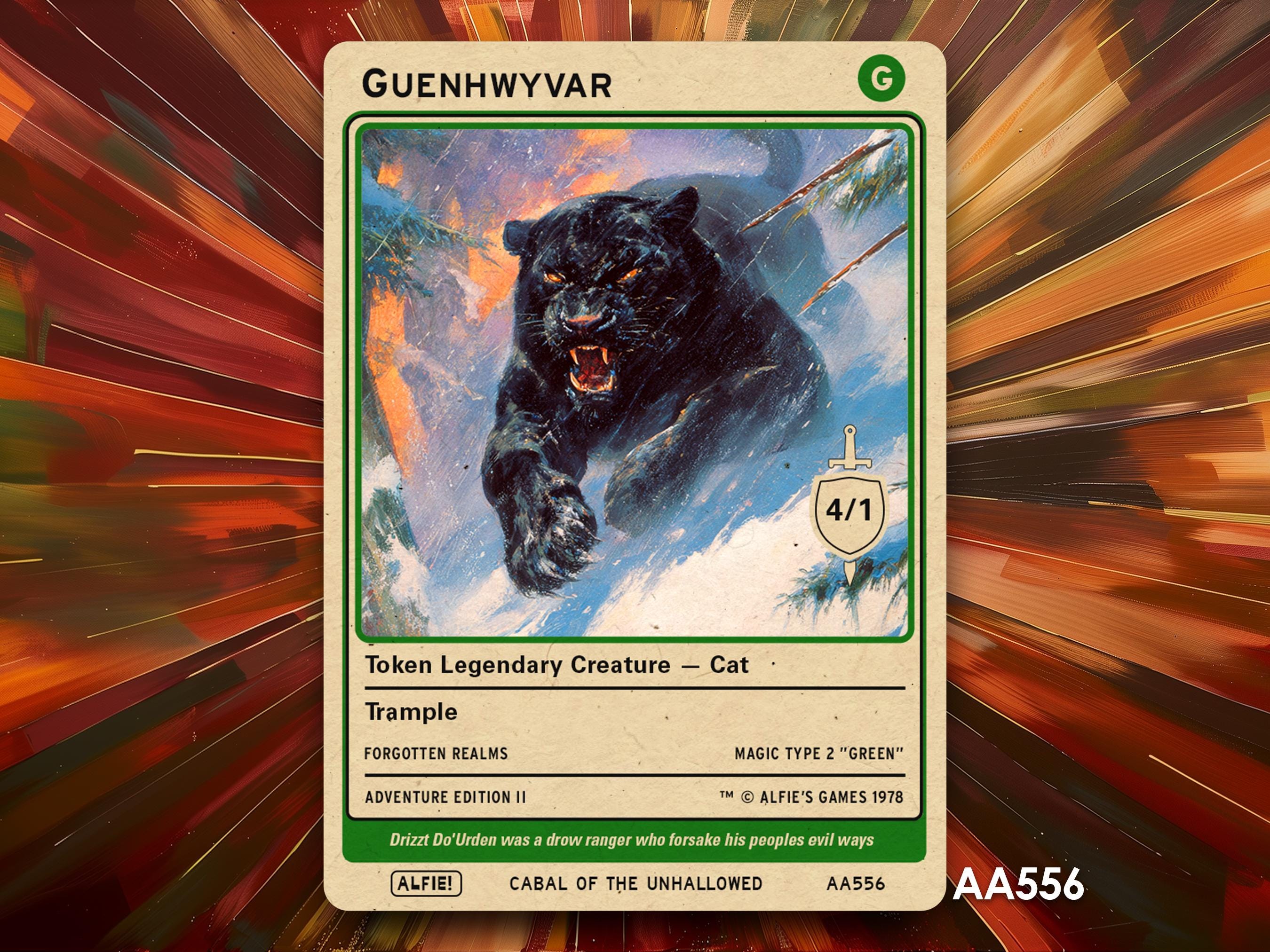 Mtg Drizzt - Etsy