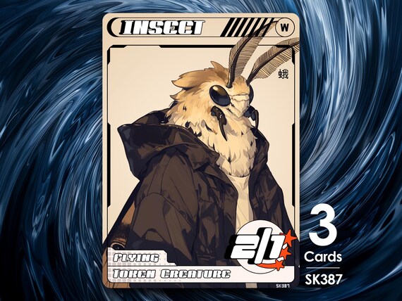 MTG用昆虫2/1白3枚セット - ストリートクランズ（Alfie SK387作 