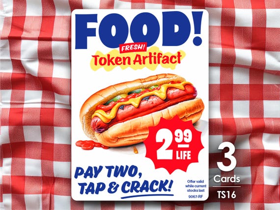 3x Food Tokens for MTG - Thraben Supermarket by Alfie TS16 - Etsy 3x Food Tokens for MTG - Thraben Supermarket by Alfie TS16 - Etsy