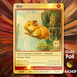 Ficha metálica Boo de MTG - La aventura de Alfie - AA243F