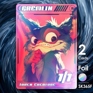2x Gremlin-folie voor MTG - Street Clans van Alfie SK365F
