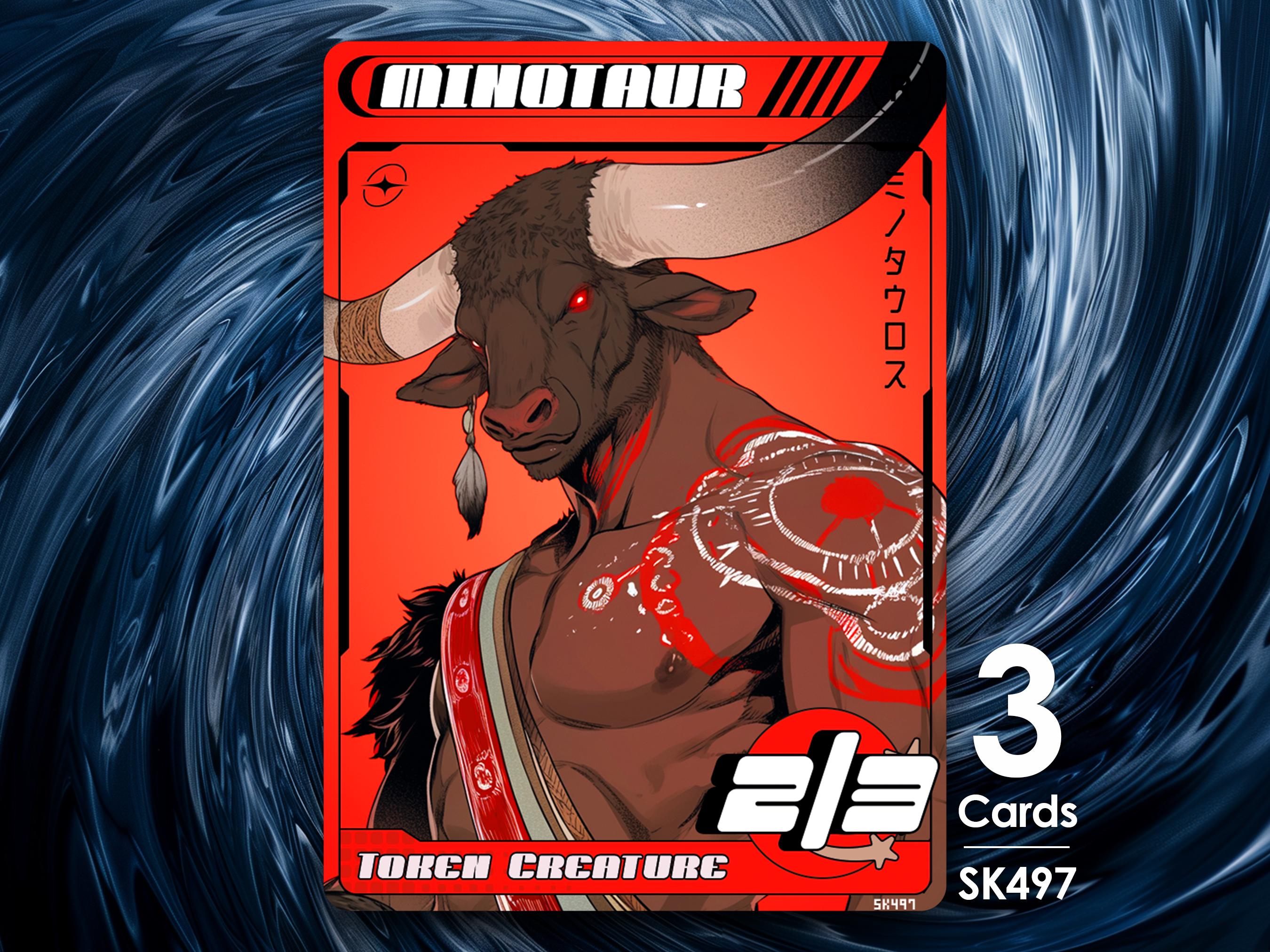 best minotaur cards mtg Print your image' Custom MTG Playmat