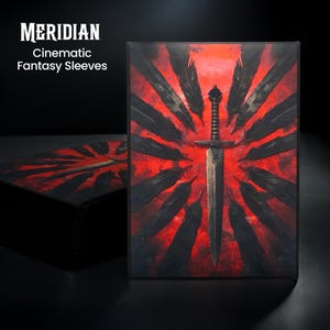 Housses de transport pour montgolfières Cult of Crows - Compatibles avec Magic Mtg - Lot de 105 - Style Meridian High Fantasy