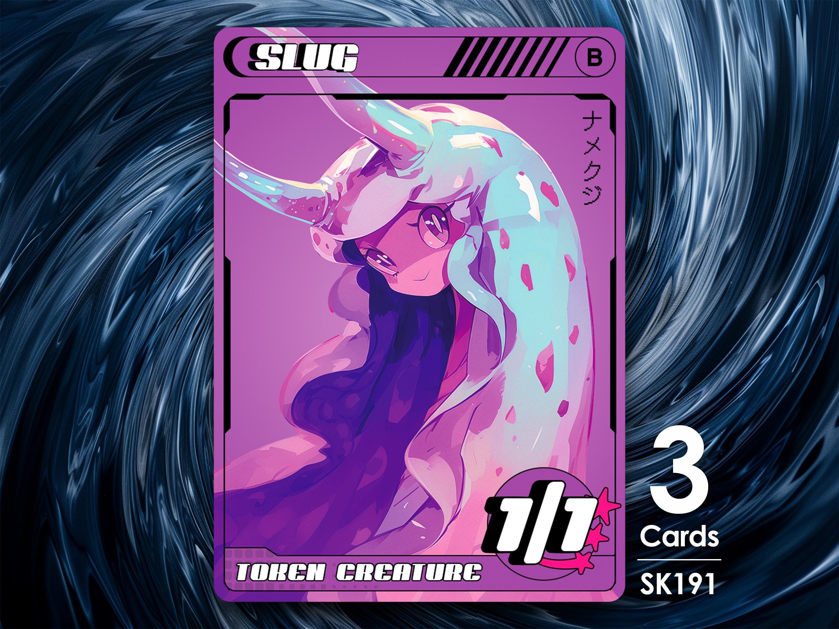 3x Slug token for mtg - Street Clans by Alfie SK191