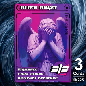 3x Alien Angel-polett för MTG - Street Clans av Alfie - SK225