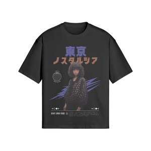 Oversized streetwear tshirt, japanese oversized tshirt, Y2K tshirt, Y2K shirt, vintage oversize tshirt, vintage streetwear shirt Black