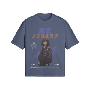 Oversized streetwear tshirt, japanese oversized tshirt, Y2K tshirt, Y2K shirt, vintage oversize tshirt, vintage streetwear shirt Slate