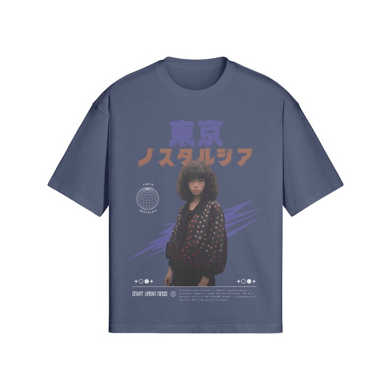 Oversized streetwear tshirt, japanese oversized tshirt, Y2K tshirt, Y2K shirt, vintage oversize tshirt, vintage streetwear shirt Slate