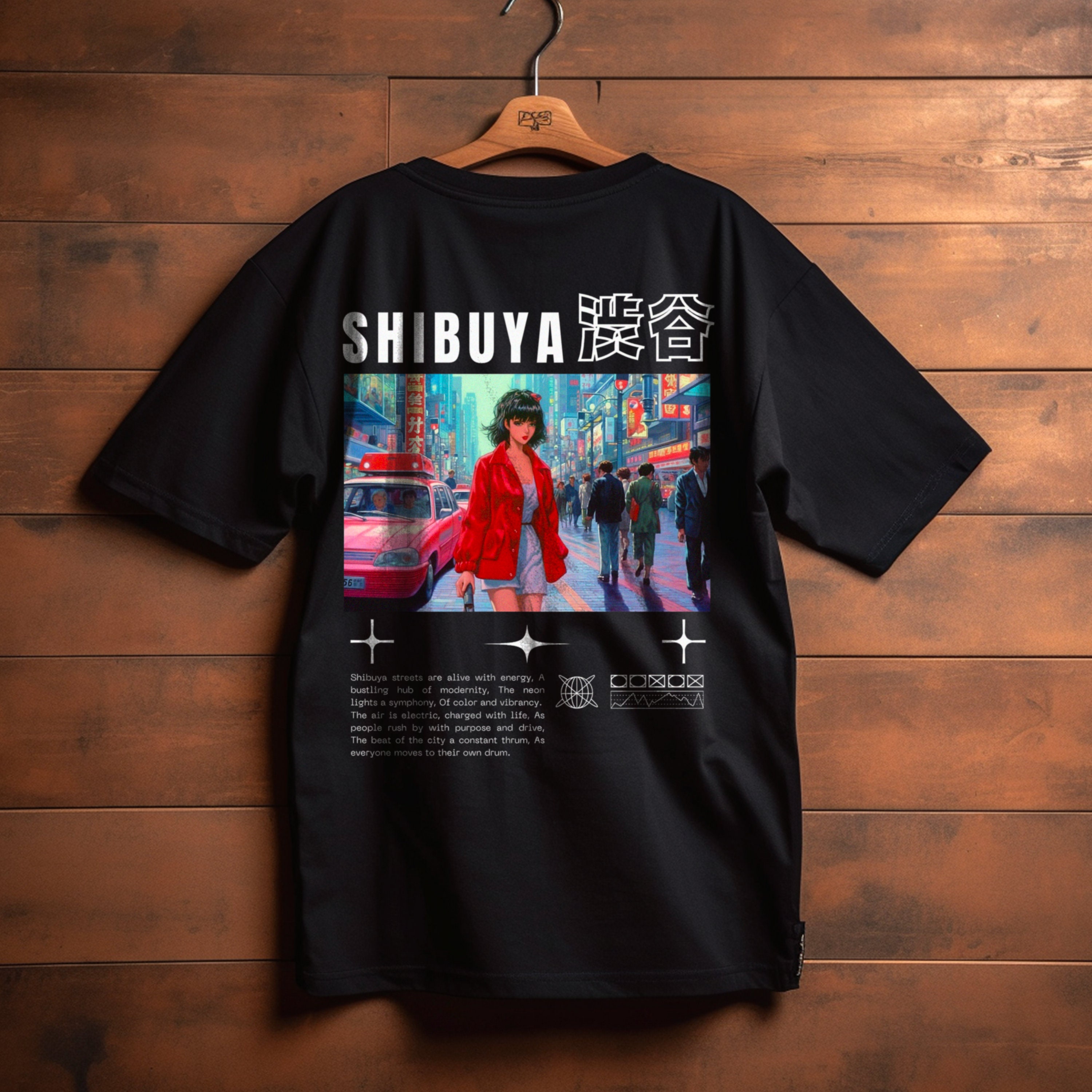 Supreme Shibuya Box Logo, Men's Fashion, Tops & Sets, Tshirts