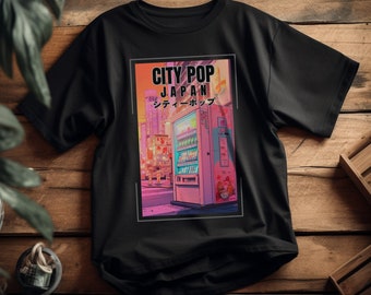 Vintage japanese oversized tshirt, vintage anime tshirt, city pop tshirt, retro anime shirt, harajuku tshirt, vaporwave oversized tshirt