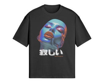 Y2K Oversized Japanese streetwear tshirt, y2k shirt, y2k clothing, y2k, aesthetic clothes, oversized t shirt,  streetwear graphic tee