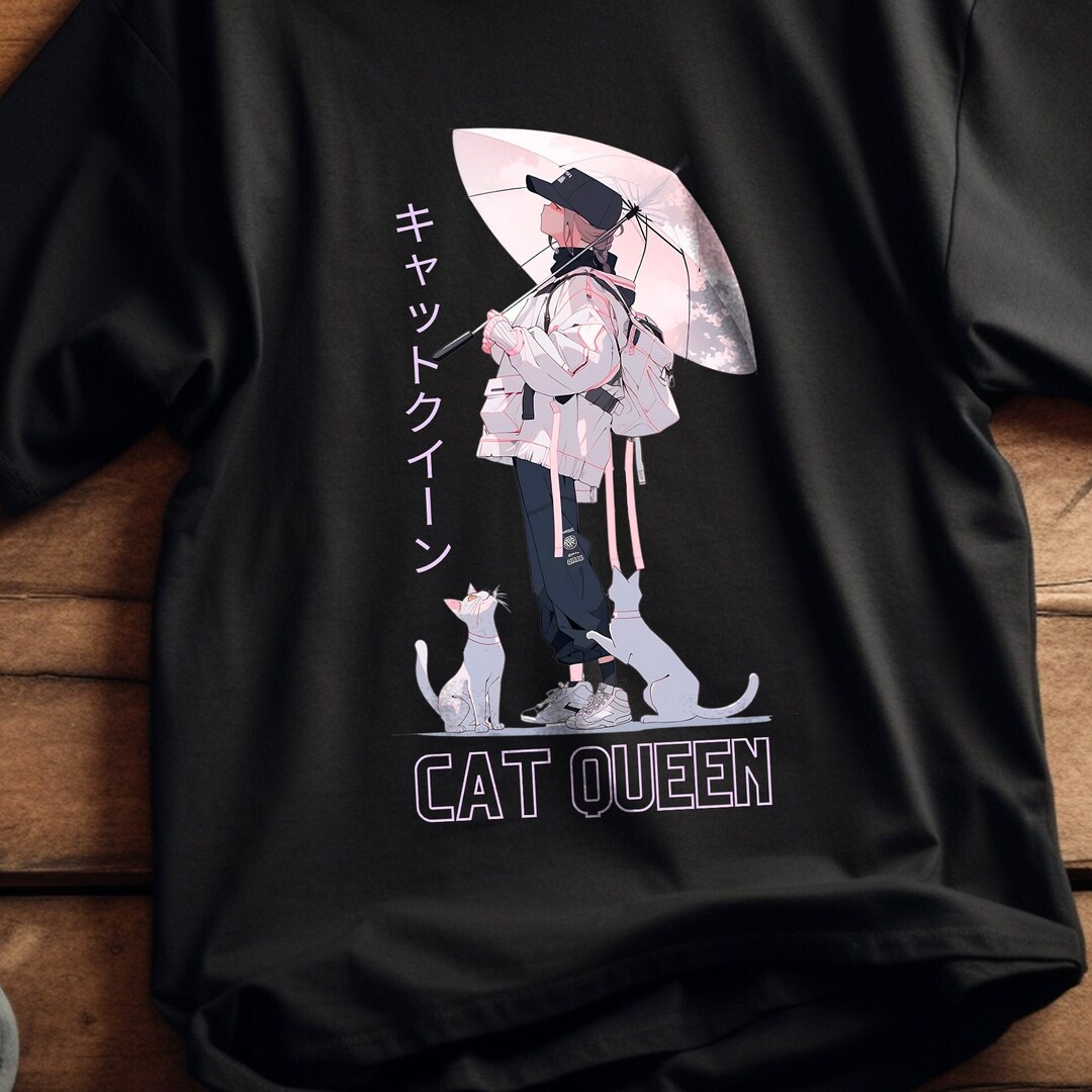 Anime Oversized Tshirt, Anime Girl Tshirt Harajuku Shirt, Japanese