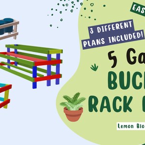 3 Plan Value Bundle for 5 Gallon Bucket Plant Racks