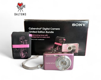 Sony Cyber-shot Pink Digital Camera Y2K 12.1 MP Limited Edition DSC-S980