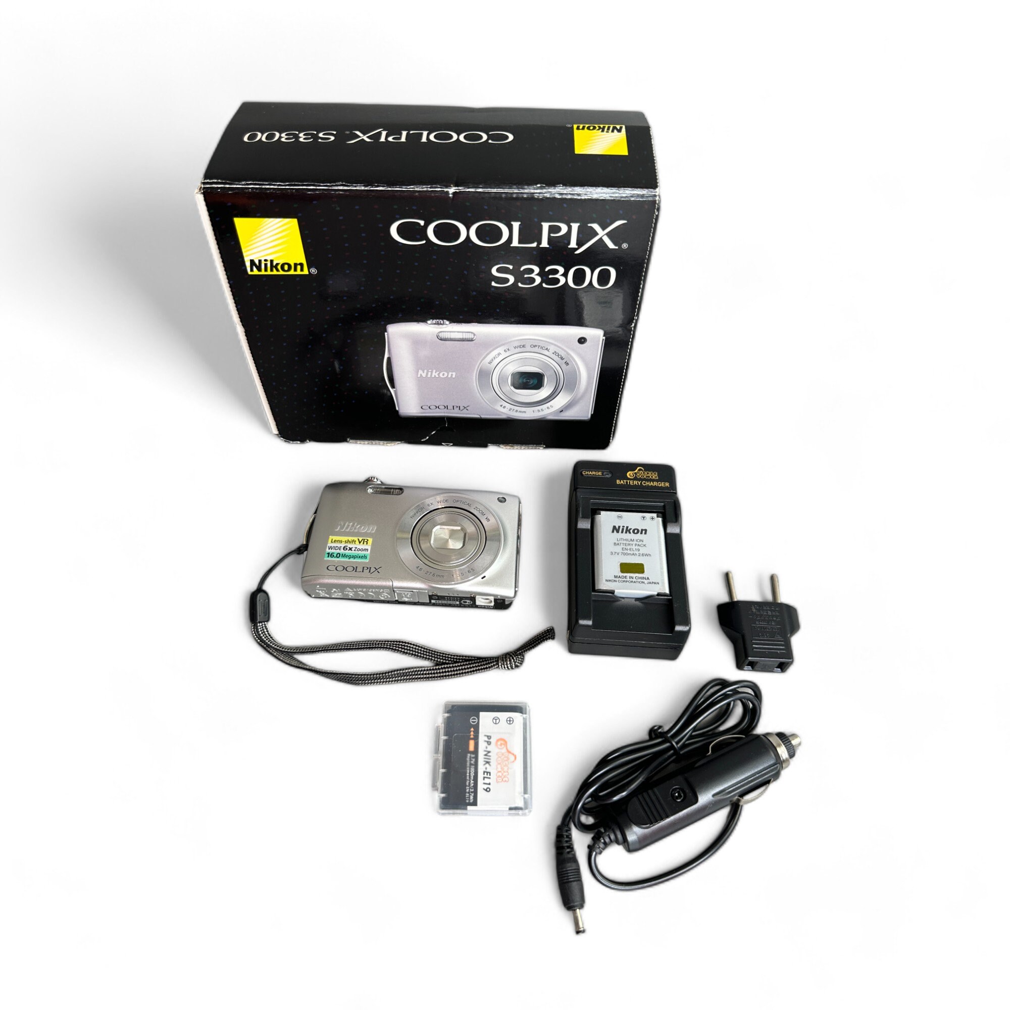 Nikon COOLPIX S3300 16.0MP Digital Camera Y2K + Battery Nikon COOLPIX S3300 16.0MP Digital Camera Y2K + Battery