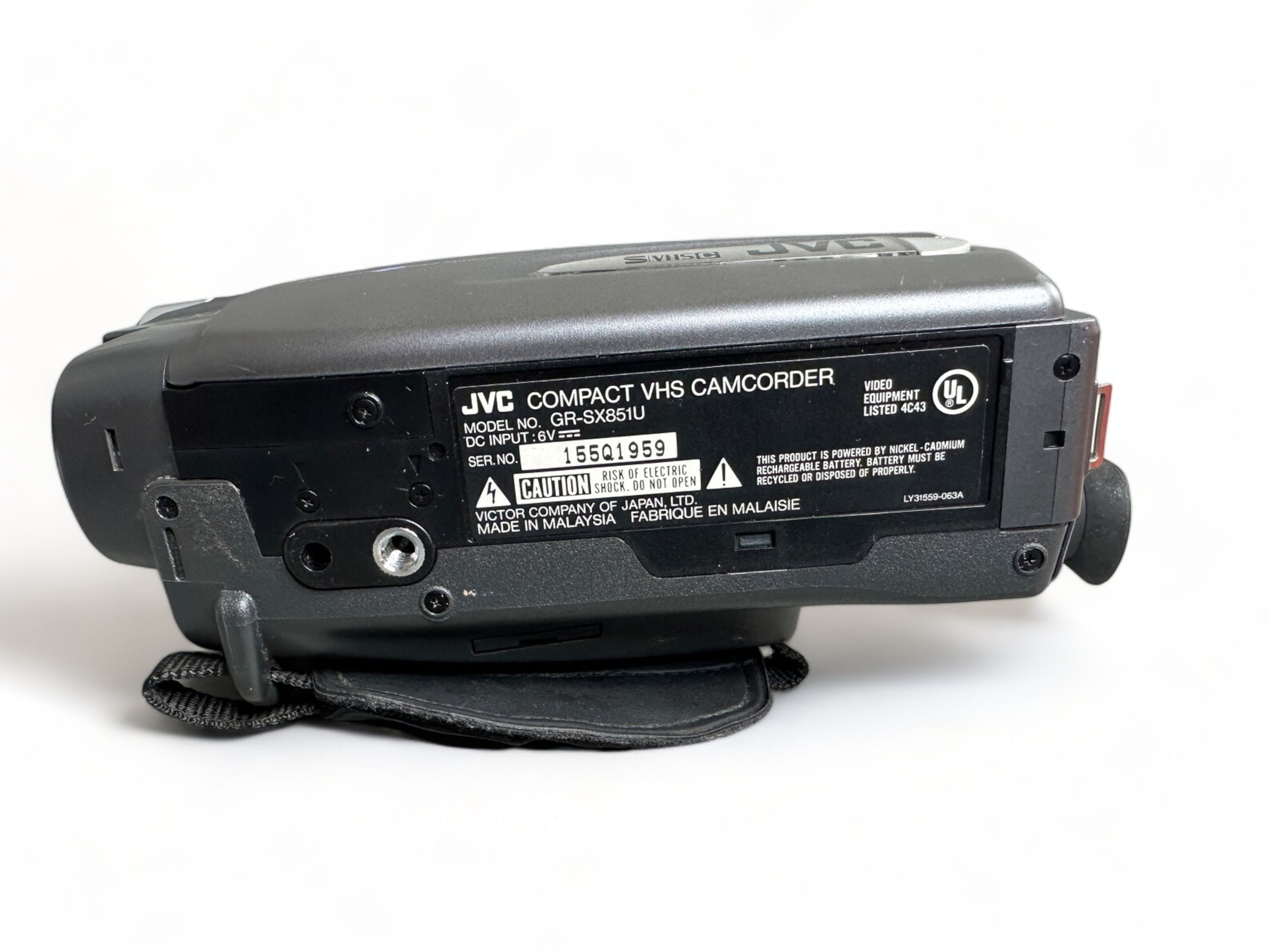 Super VHSC Camcorder Y2K JVC Bundle With New Battery Cables Tested and