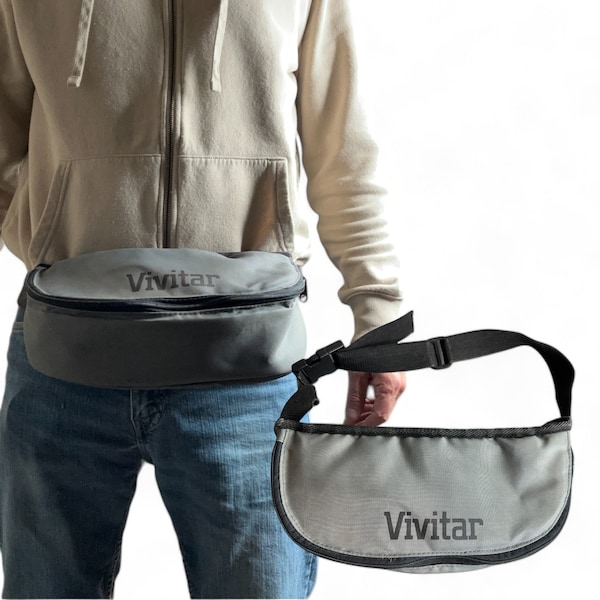 Vintage 80's  Camera Fanny Pack Bag Belly Bag Vivitar