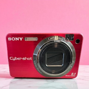 Vintage Sony Cyber-Shot DSC-W150: 8.1MP Digital Camera with Accessories