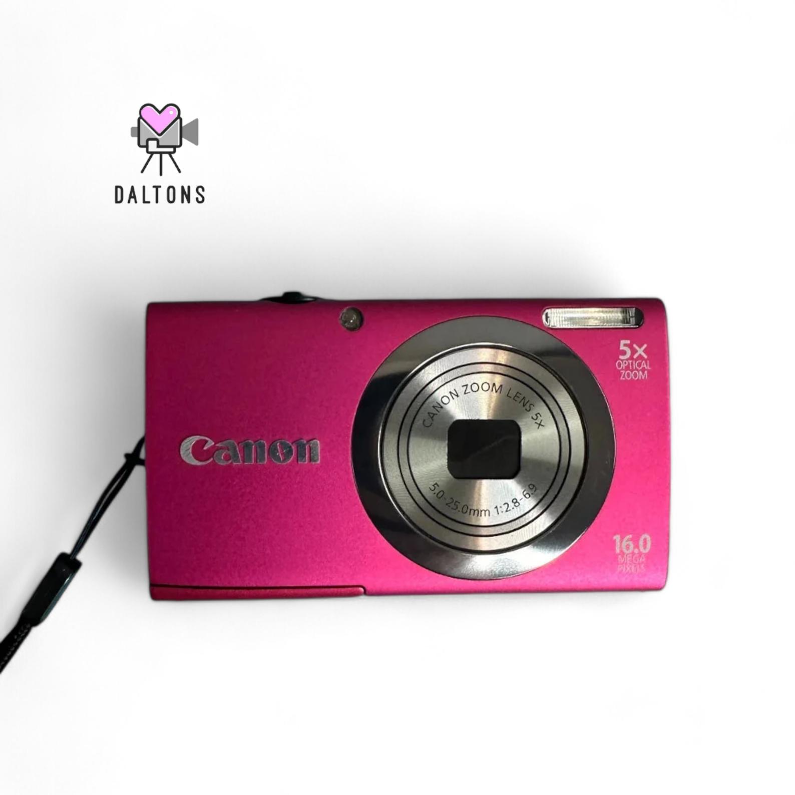 MINT] Canon PowerShot A2300 Pink 16.0 MP Digital Camera