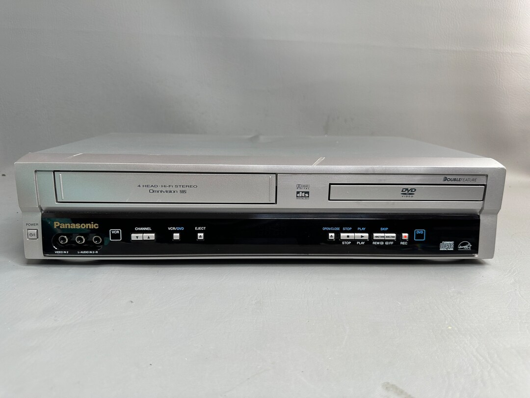 Panasonic DVD VCR Combo Player Vhs Recorder Tested and Etsy