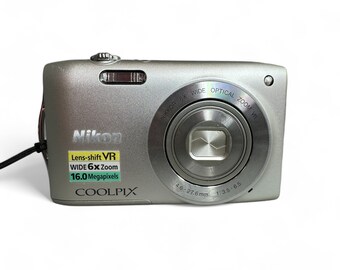 Nikon COOLPIX S3300 16.0MP Digital Camera Y2K + Battery Nikon COOLPIX S3300 16.0MP Digital Camera Y2K + Battery