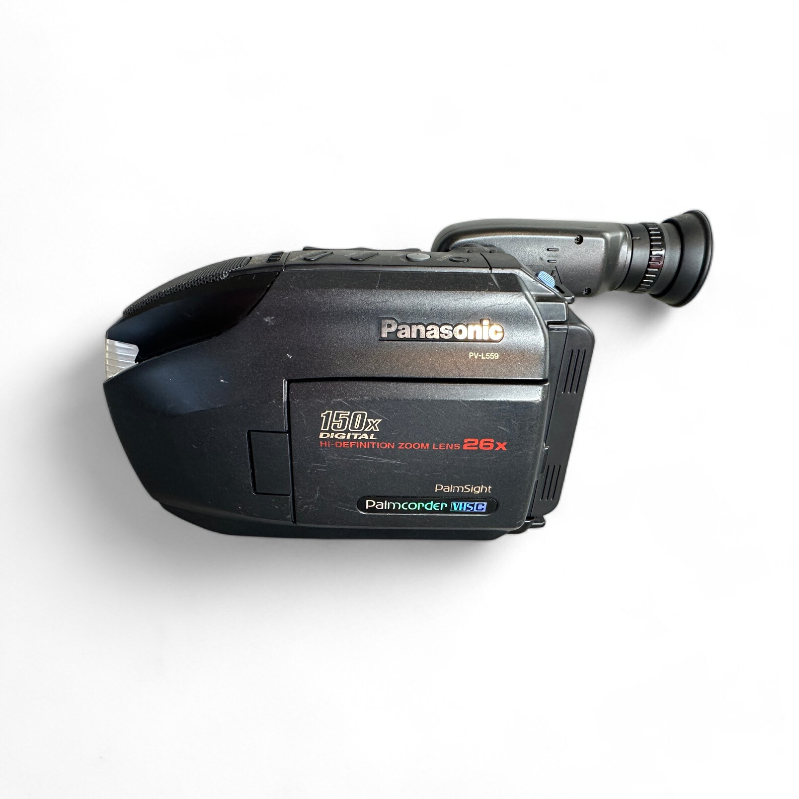Panasonic PVL559 VHSC Camcorder Palmcorder Bundle Battery Remote