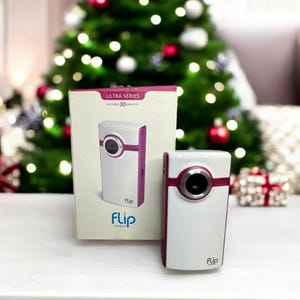 Pink Flip Ultra Camcorder Handheld 4gb Create Y2K Home Movie