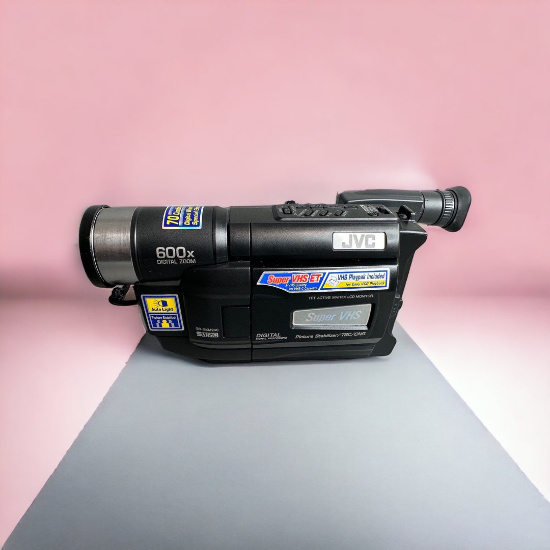 JVC VHSC Camcorder Bundle With Power Cables Case Transfer Etsy