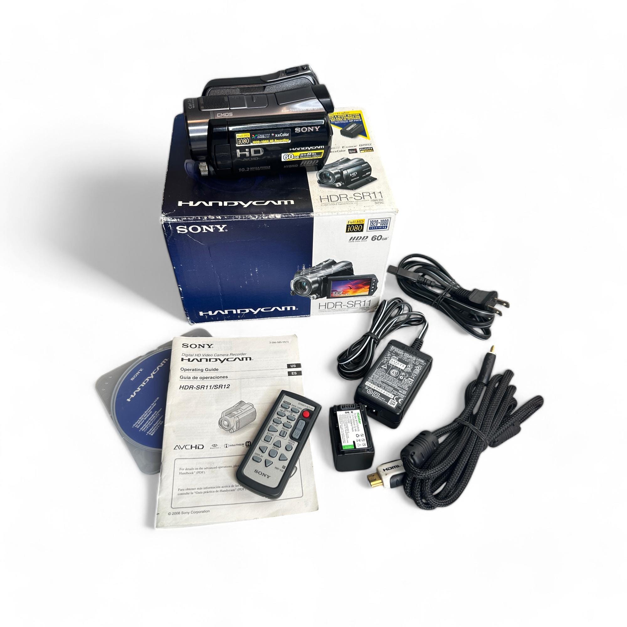 Sony Hdr Sr11 Sony Handycam 60gb Hdd Sony Handycam HDR-SR11 60gb