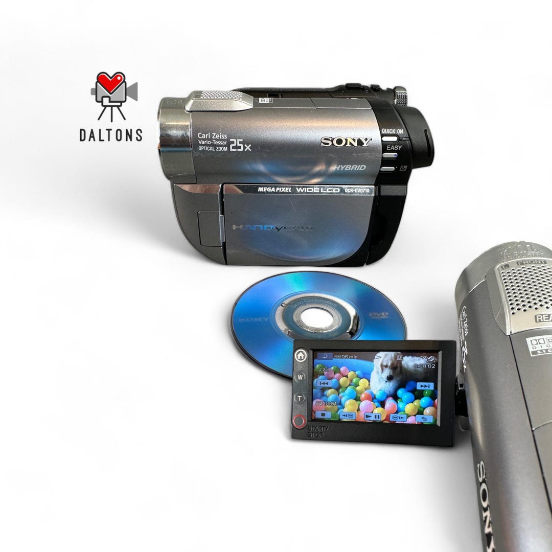 Sony Handycam DCR-DVD710 DVD Camcorder | New Battery