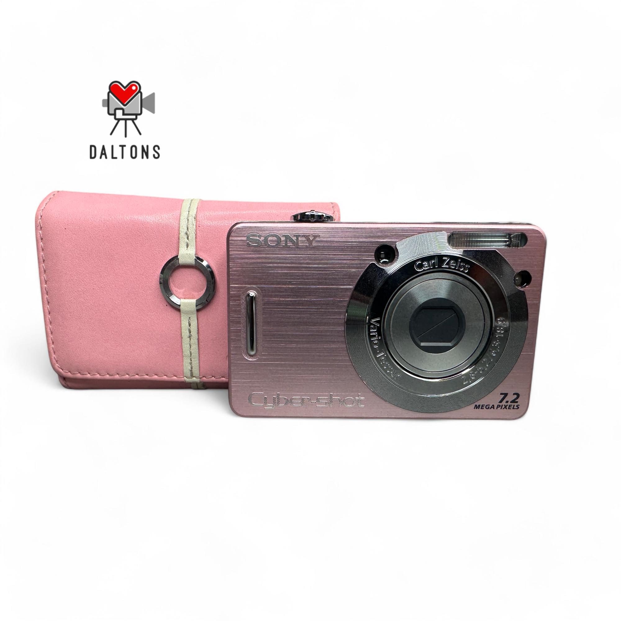 Sony Cyber-shot Digital Camera Pink DSC-W55 7.2MP | Excellent 